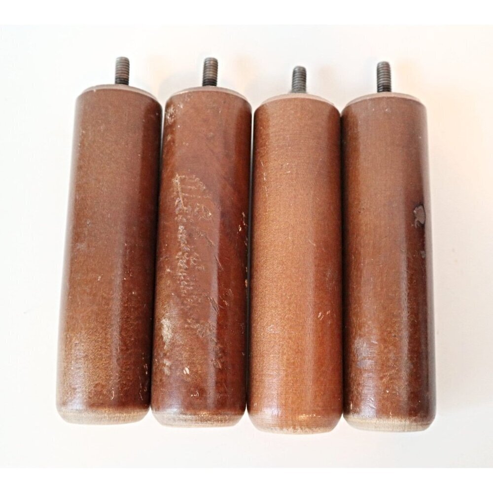 4 Vintage Furniture legs Replacement Lot G